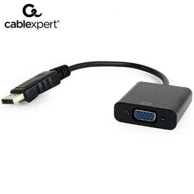Product Αντάπτορας DisplayPort Cablexpert to VGA Cable Black base image