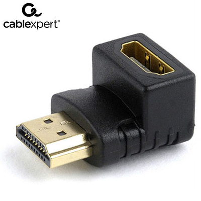 Product Αντάπτορας HDMI Cablexpert RIGHT ANGLE 90o DOWNWARDS base image