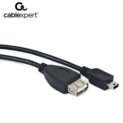 Product Αντάπτορας USB Cablexpert OTG AF to MINI-BM Cable 0,15m base image
