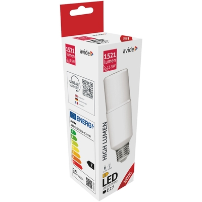 Product Λάμπα LED Avide Bright Stick Bulb T45 13.5W E27 Θερμό 3000K base image