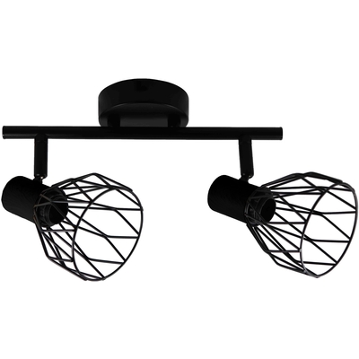 Product Φωτιστικό Οροφής Avide Ivy 2xE14 Θέσεων Μαύρο base image