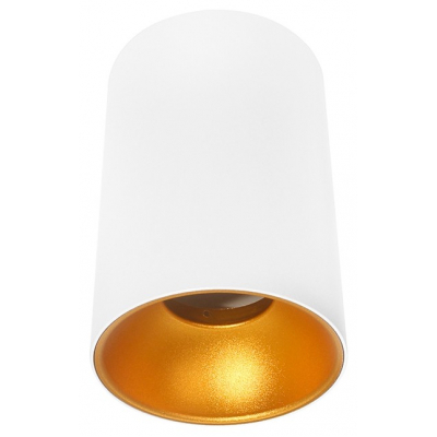 Product Φωτιστικό Οροφής Avide GU10 Spot Light Στρογγυλό Λευκό-Χρυσό base image