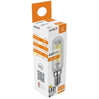 Product Λάμπα LED Avide T25 4W E14 Λευκό 4000K base image