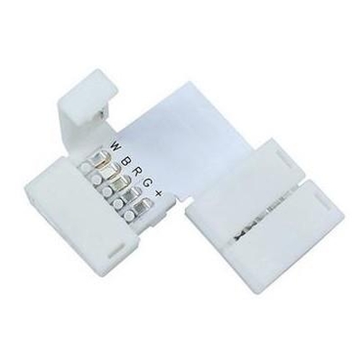 Product Αξεσουάρ Σύνδεσης LED Avide Strip 12V RGB+W L Connector με κλιπ (10 τμχ) base image