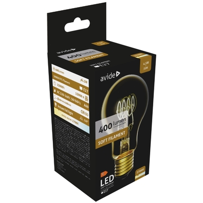 Product Λάμπα LED Avide Soft 4.5W E27 120° 2700K base image