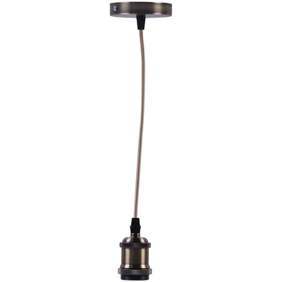 Product Κρεμαστό Φωτιστικό Οροφής Avide Socket Bronze 1xE27 base image