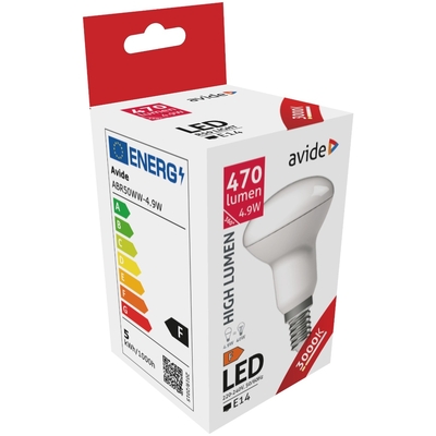Product Λάμπα LED Avide R50 4.9W E14 Θερμό 3000K base image
