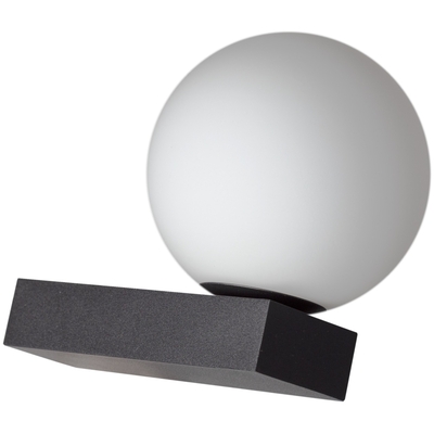 Product Φωτιστικό Τοίχου Avide Olly Μαύρο 1 base image