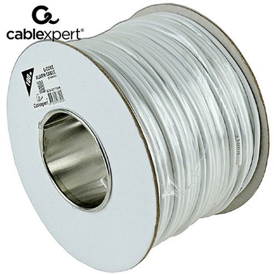 Product Καλώδιo Cablexpert ALARM 100M ROLL WHITE SHIELDED base image