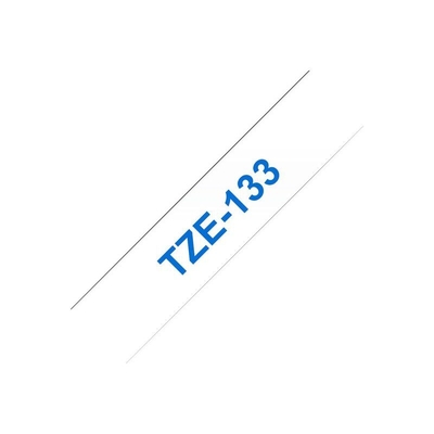 Product Μελανοταινία Brother TZE133 - 12 mm - Blau to Transparent base image