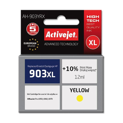 Product Μελάνι συμβατό Activejet για Hewlett Packard No.903XL T6M11AE base image