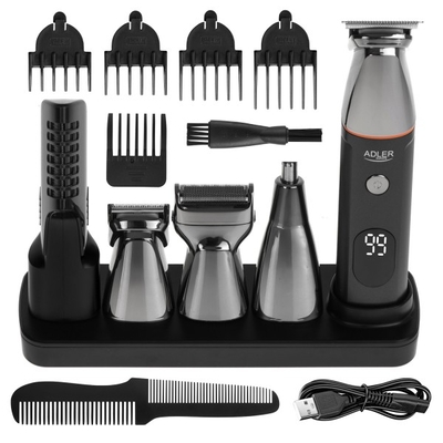 Product Σετ Κουρευτικής Μηχανής 5 σε 1 AD-2946  base image