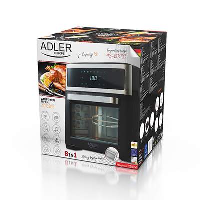 Product Φουρνάκι Adler 8-In-1 13lt base image