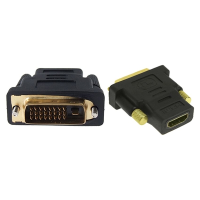 Product Αντάπτορας Hdmi Θηλυκό Σε Dvi 24+1 Αρσενικό Powertech Ada-H003 Μαύρος base image