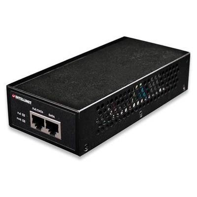 Product PoE Adapter Intellinet 1-Port Gigabit 30W Injektor Black base image
