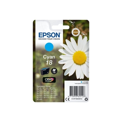 Product Μελάνι συμβατό Epson 18 - Cyan - Original base image