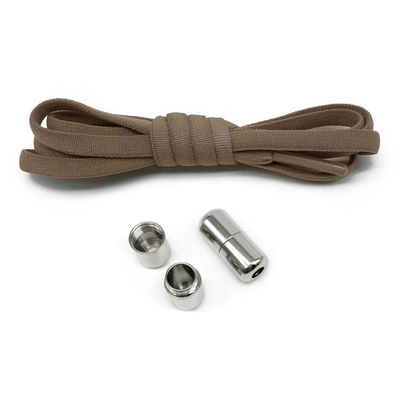 Product Σετ Ελαστικά Κορδόνια Ag841C με Βιδωτά Κλιπ, 1M, Καφέ base image