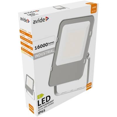 Product Προβολέας LED Avide SMD Industrial 100W Λευκό 4000K 160lm/W base image