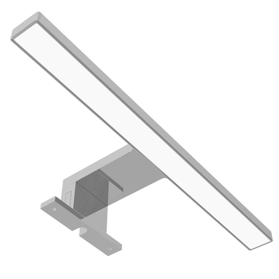 Product Φωτιστικό Καθρέφτη Avide LED Τετράγωνο Chrome Plastic 300mm NW 4000K 5W IP44 base image