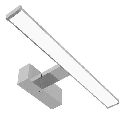 Product Φωτιστικό Καθρέφτη Avide LED Τετράγωνο Chrome Alu 400mm NW 4000K 8W IP44 base image