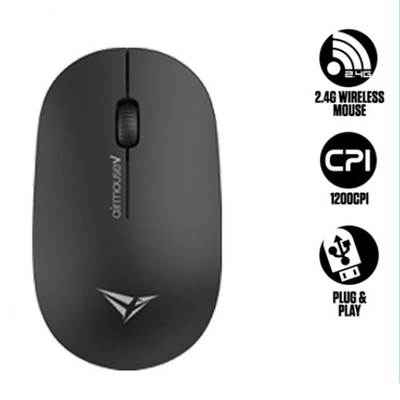 Product Ποντίκι Ασύρματο Alcatroz AIRMOUSE V Black 1200DPI base image
