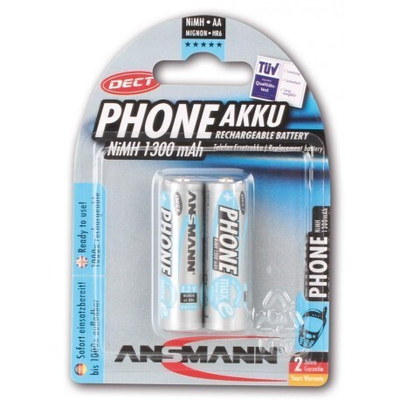 Product Μπαταρία Επαναφορτιζόμενη Ansmann Micro NiMh Akku AAA 800mA 1x2 base image