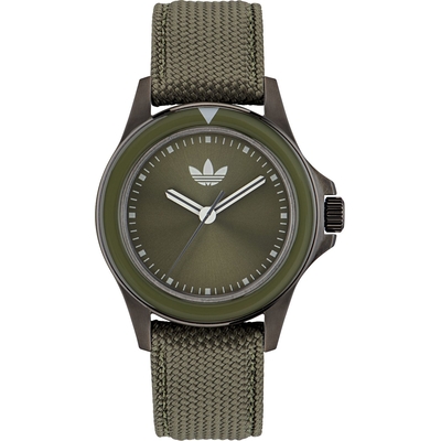 Product Ρολόι Unisex Adidas Aofh23017 (44mm) Υφασμάτινο Λουράκι Πράσινο base image