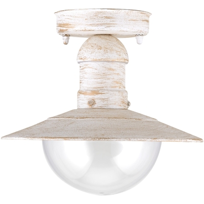 Product Εξωτερικό Φωτιστικό Οροφής Avide Imperial 1xE27 IP44 Antique White base image