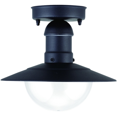 Product Εξωτερικό Φωτιστικό Οροφής Avide Imperial 1xE27 IP44 Black base image