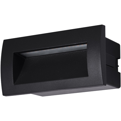 Product Εξωτερικό Φώς Σκάλας Avide Χωνευτό Lagos LED 3W Θερμό 3000K IP54 14cm base image