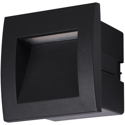 Product Εξωτερικό Φώς Σκάλας Avide Χωνευτό Lagos LED 3W Θερμό 3000K IP54 9cm base image