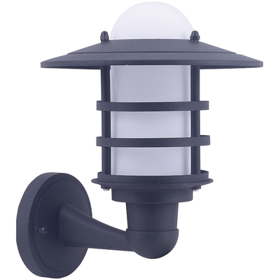 Product Εξωτερικό Φωτιστικό Avide Τοίχου Hermosa 1xE27 IP44 Black base image