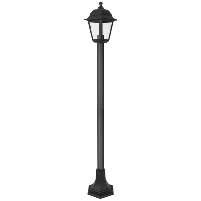 Product Εξωτερικό Φωτιστικό Avide Κολώνα Blake 1xE27 120cm IP44 Μαύρο base image