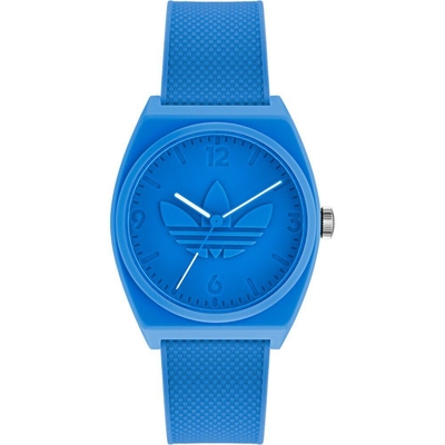Product Ρολόι Unisex Adidas Aost22033 (38mm) Καουτσούκ Λουράκι Μπλε base image