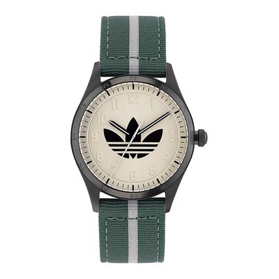 Product Ανδρικό Ρολόι Adidas Aosy23042 (42mm) Υφασμάτινο Λουράκι Πράσινο base image