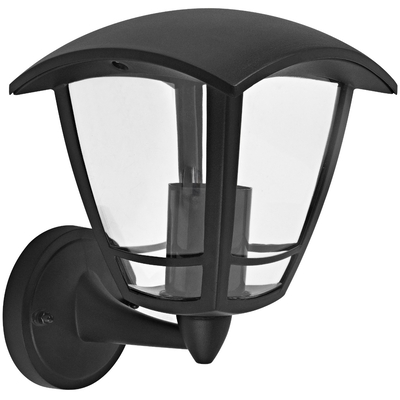 Product Εξωτερικό Φωτιστικό Avide Τοίχου Aria-U 1xE27 IP44 Μαύρο base image