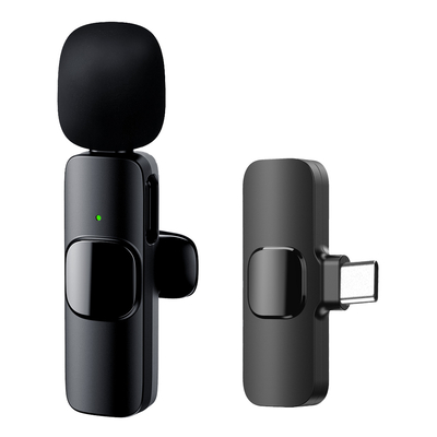 Product Ασύρματο Μικρόφωνο Apexel APL-MIC003, USB-C, 2.4GHz, Μαύρο base image