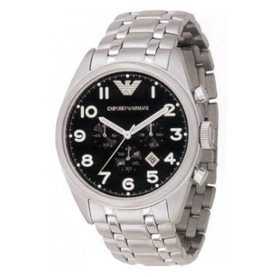 Product Ανδρικό Ρολόι Armani Ar0508 (40mm) Μεταλλικό Μπρασελέ Ασημί base image