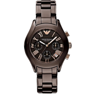 Product Γυναικείο Ρολόι Armani Ar1447 (41 mm) Κεραμικό Μπρασελέ Καφέ base image