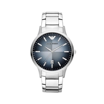 Product Ανδρικό Ρολόι Armani Ar2472 (43mm) Μεταλλικό Μπρασελέ Ασημί base image