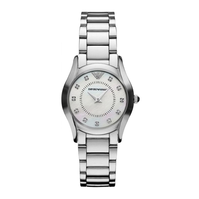 Product Γυναικείο Ρολόι Armani Ar3168 (29mm) Μεταλλικό Μπρασελέ Ασημί base image