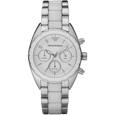 Product Γυναικείο Ρολόι Armani Ar5940 (42mm) Μεταλλικό Μπρασελέ Ασημί base image