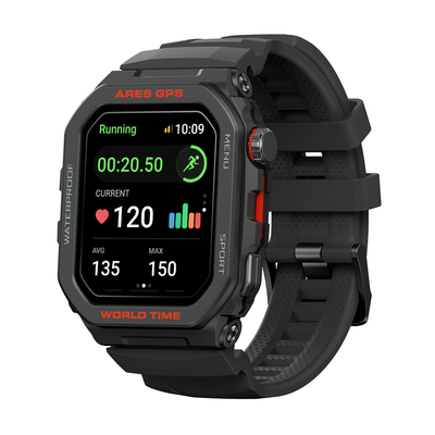 Product Smartwatch Zeblaze Ares Gps, Heart Rate, 1.75" Ips, Gps, 3 Atm, Μαύρο base image