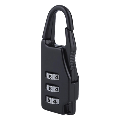 Product Λουκέτο ασφαλείας συνδυασμού ARHU-LOCK, με γάντζο, μεταλλικό, μαύρο base image