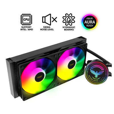 Product Ψύκτρα CPU Armaggeddon ARCTIC FREEZE PRO 240 Black base image