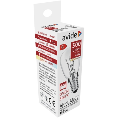 Product Λάμπα Φούρνου Avide ή Απορροφητήρα 40W E14 Θερμό base image