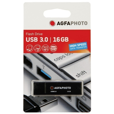 Product USB Flash 16GB AgfaPhoto USB 3.0 Black base image