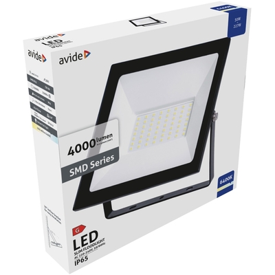 Product Προβολέας LED Avide Slim SMD 50W Ψυχρό 6400K Value base image