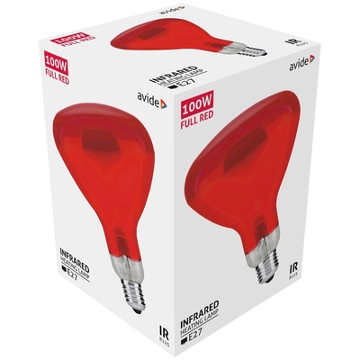 Product Λάμπα Υπερύθρων Avide E27 100W Full Κόκκινο base image