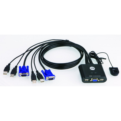 Product KVM & Data Switch Aten CS22U 2P. USB VGA base image